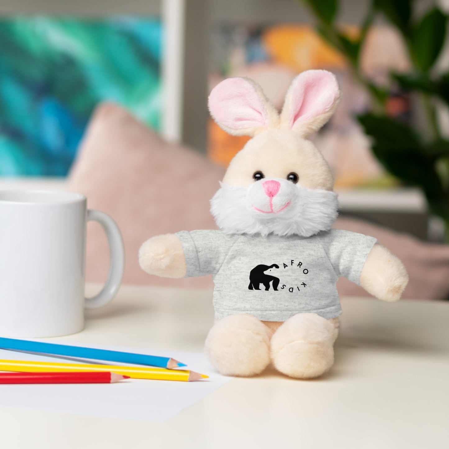 Afro Kids Stuffed Animal
