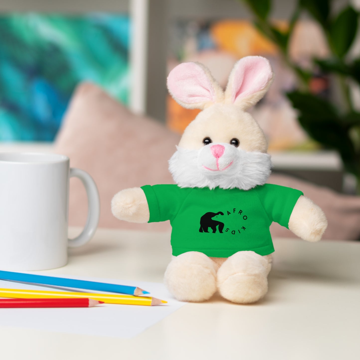 Afro Kids Stuffed Animal