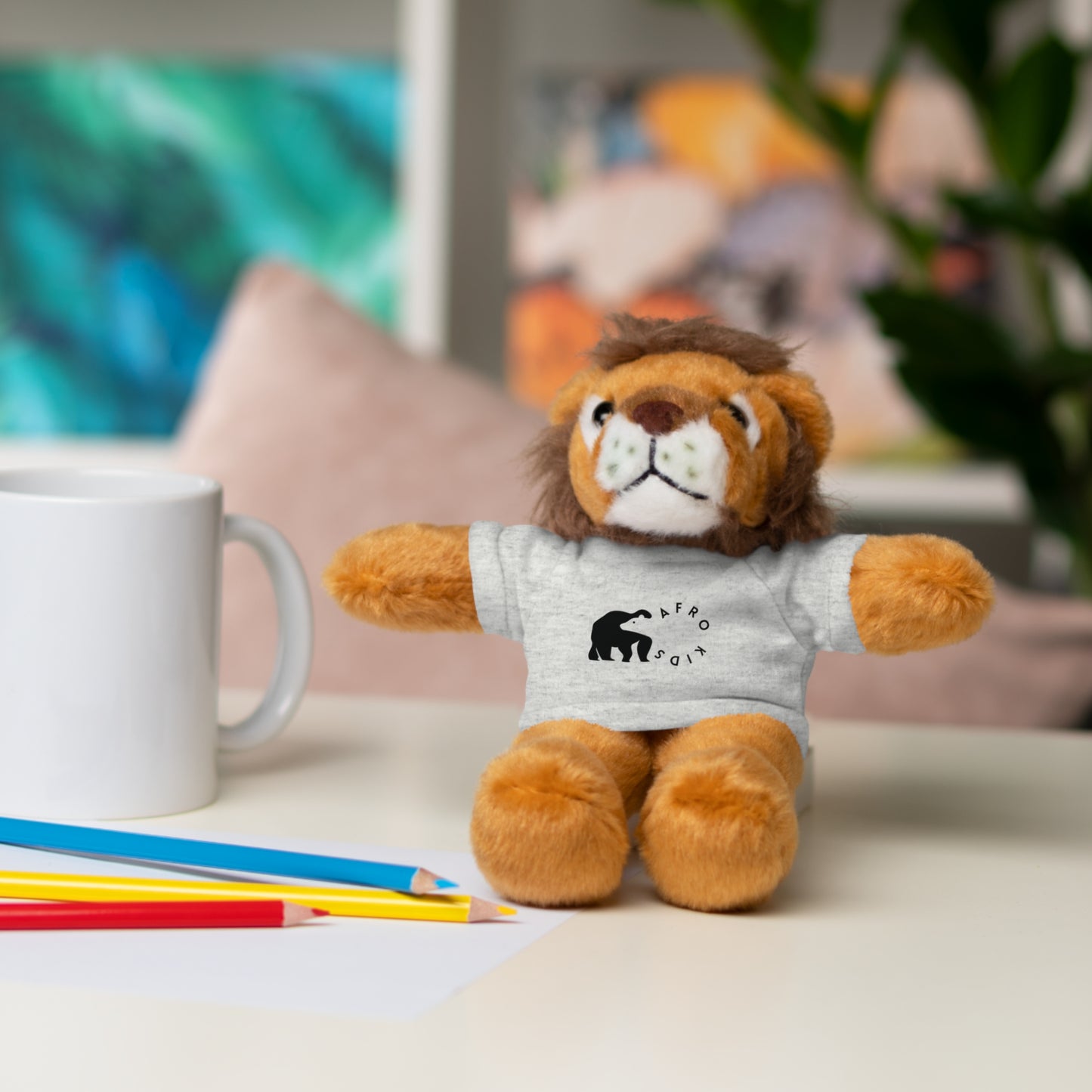Afro Kids Stuffed Animal