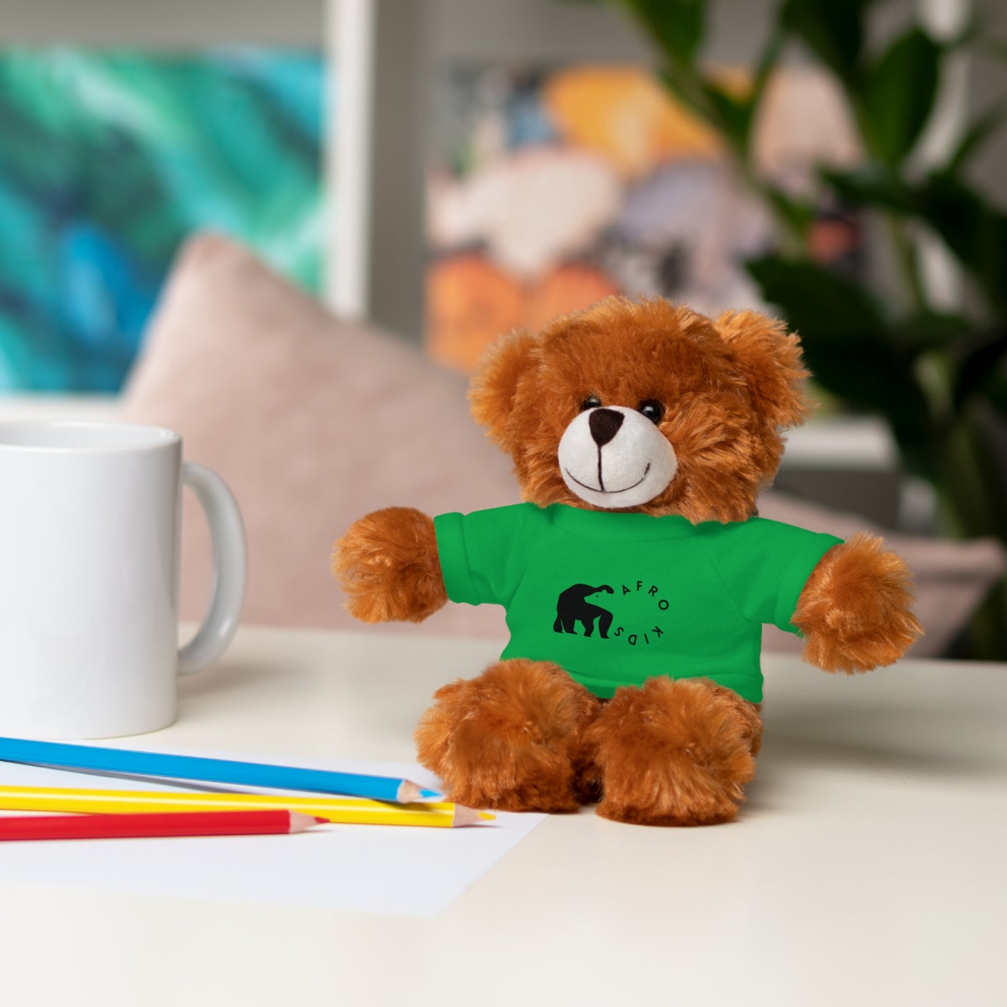 Afro Kids Stuffed Animal