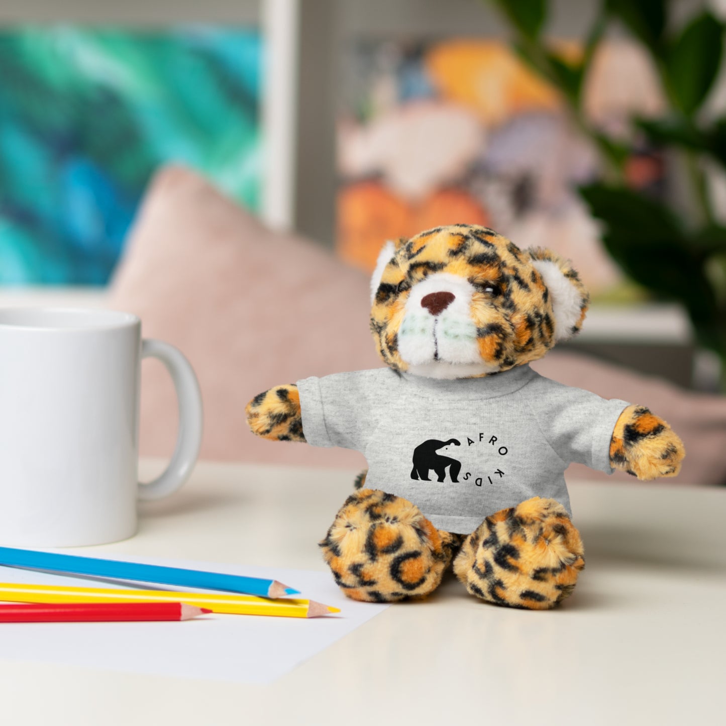 Afro Kids Stuffed Animal