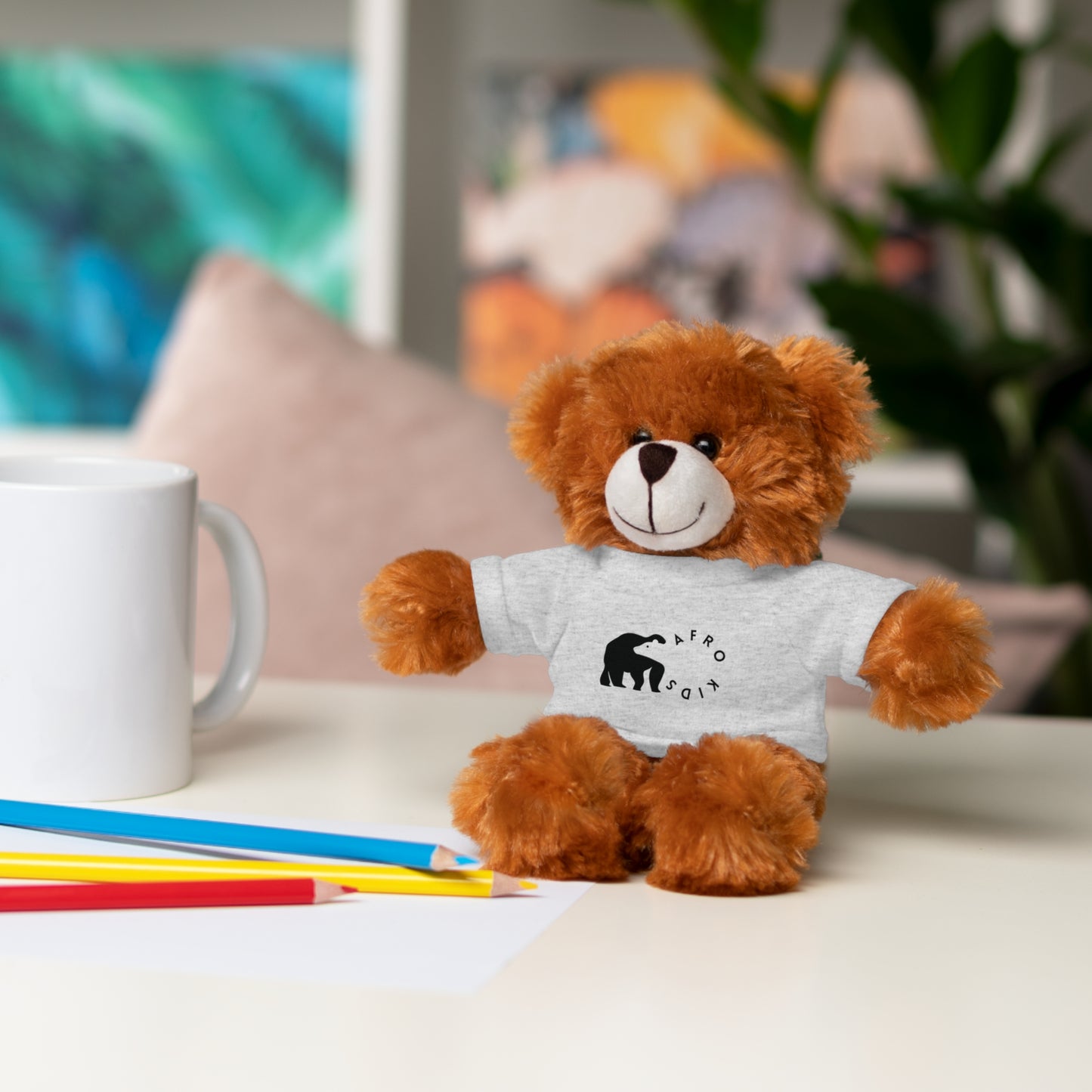 Afro Kids Stuffed Animal