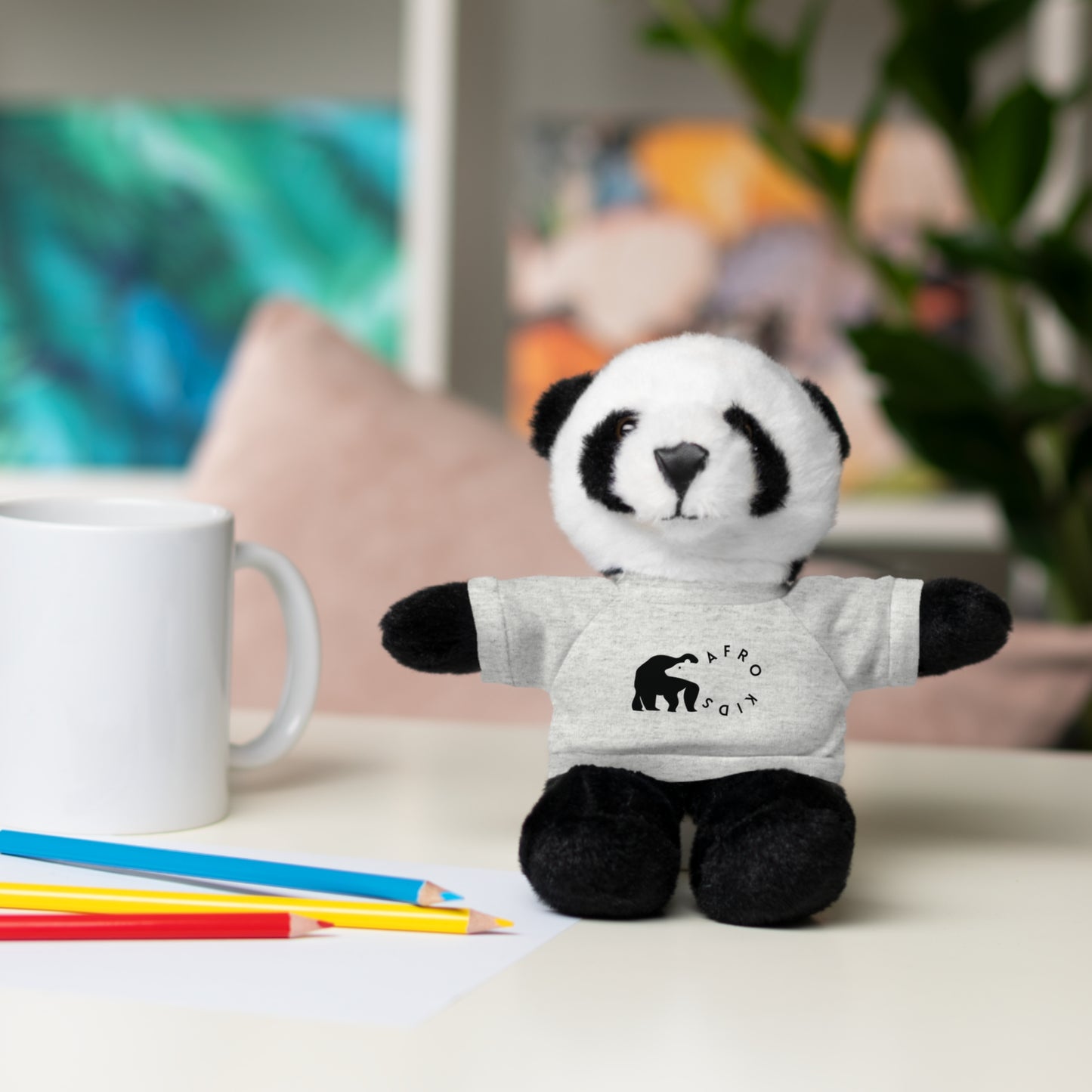 Afro Kids Stuffed Animal