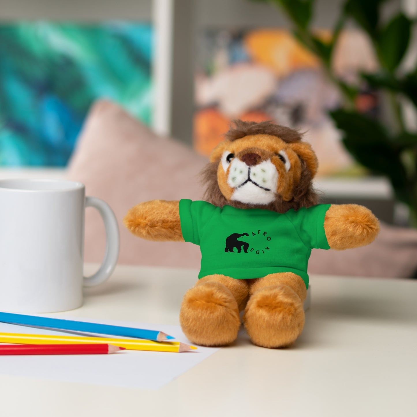 Afro Kids Stuffed Animal