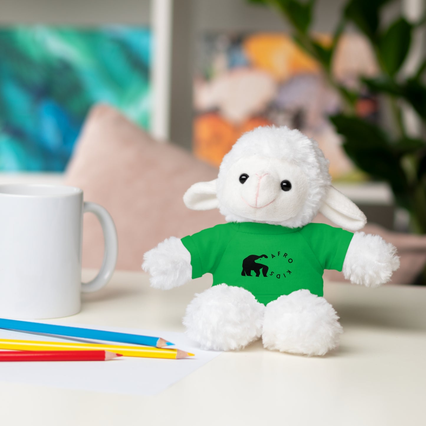 Afro Kids Stuffed Animal
