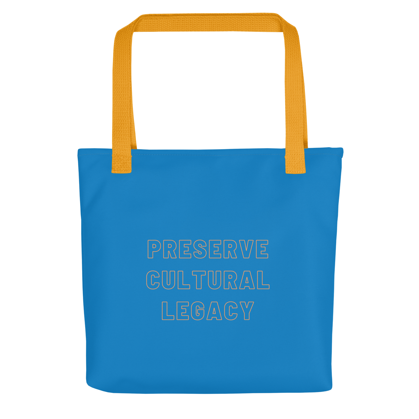Preserve Cultural Legacy Tote Bag