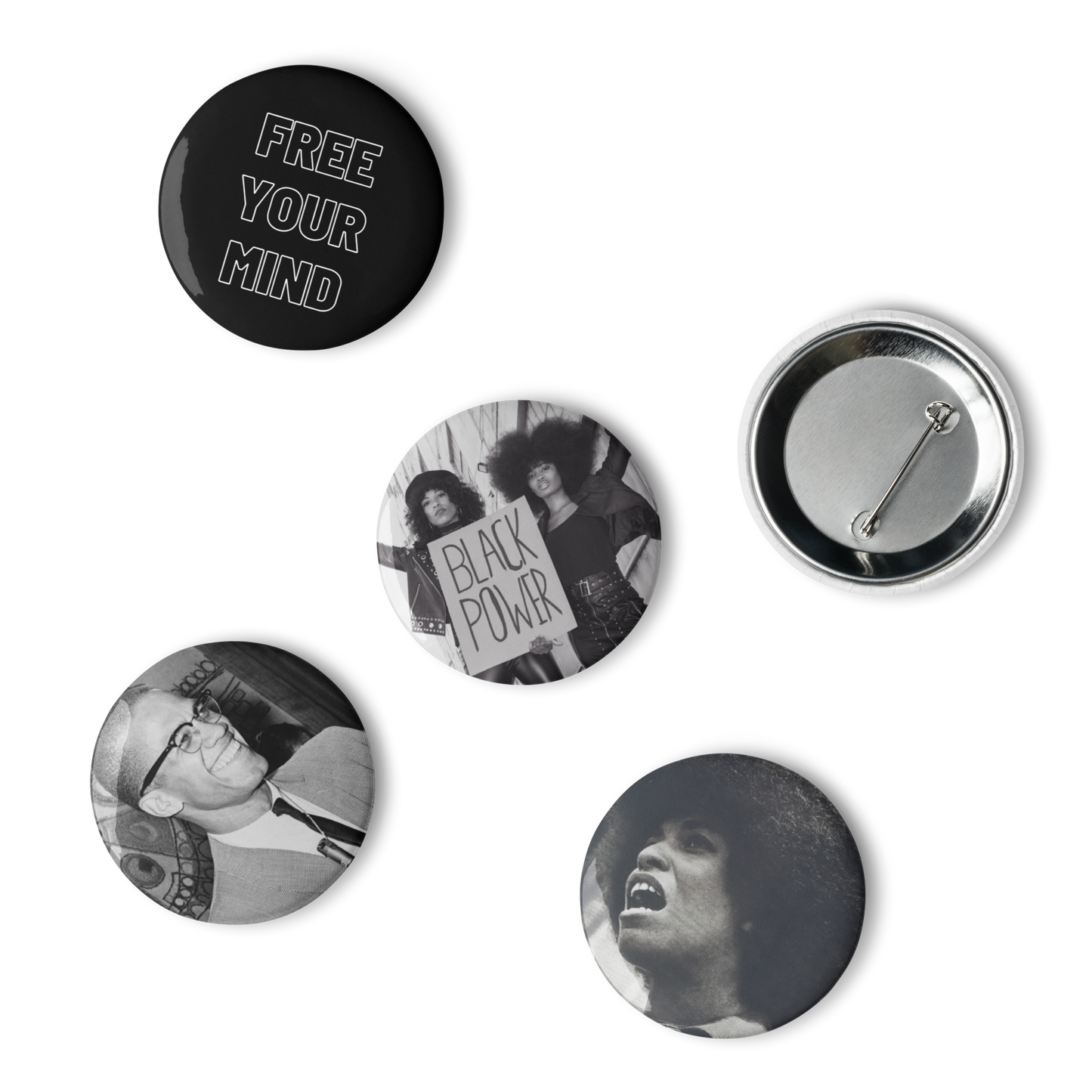Free Your Mind Pins