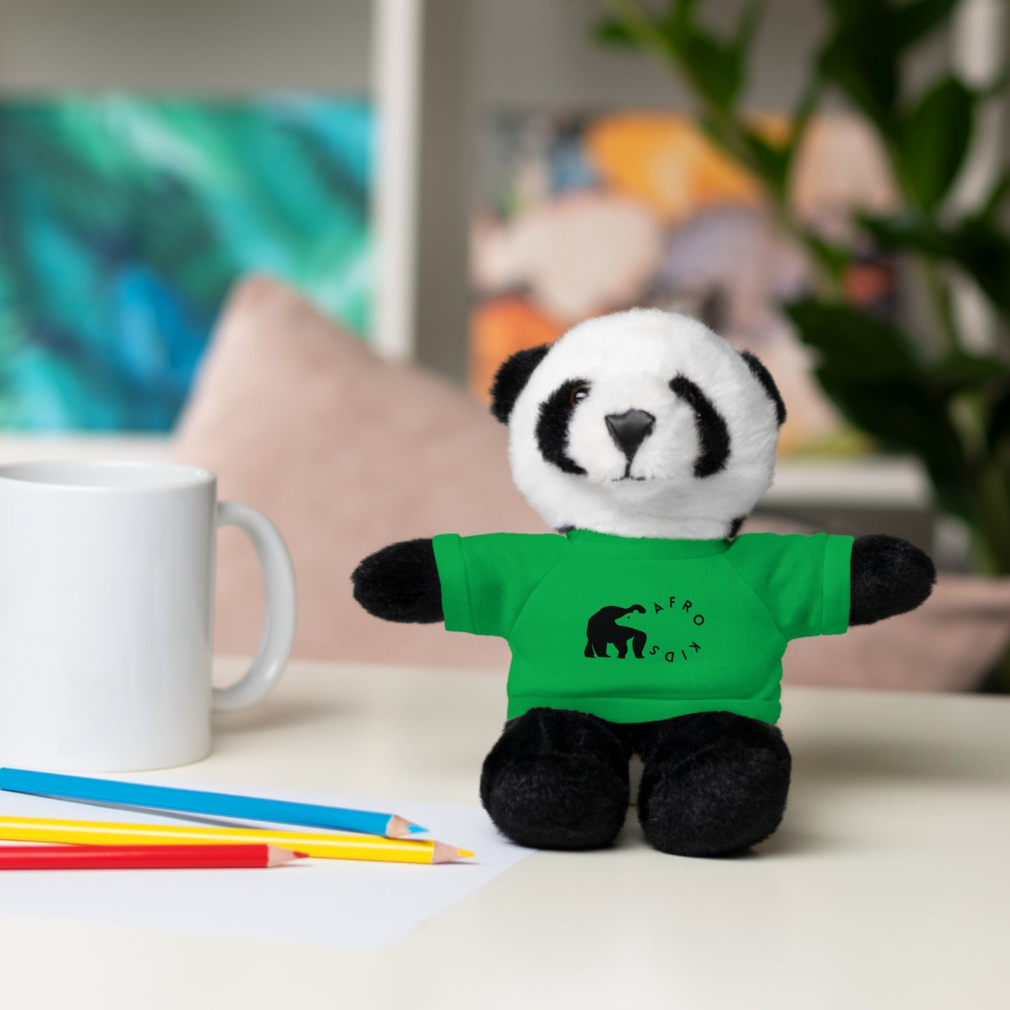 Afro Kids Stuffed Animal