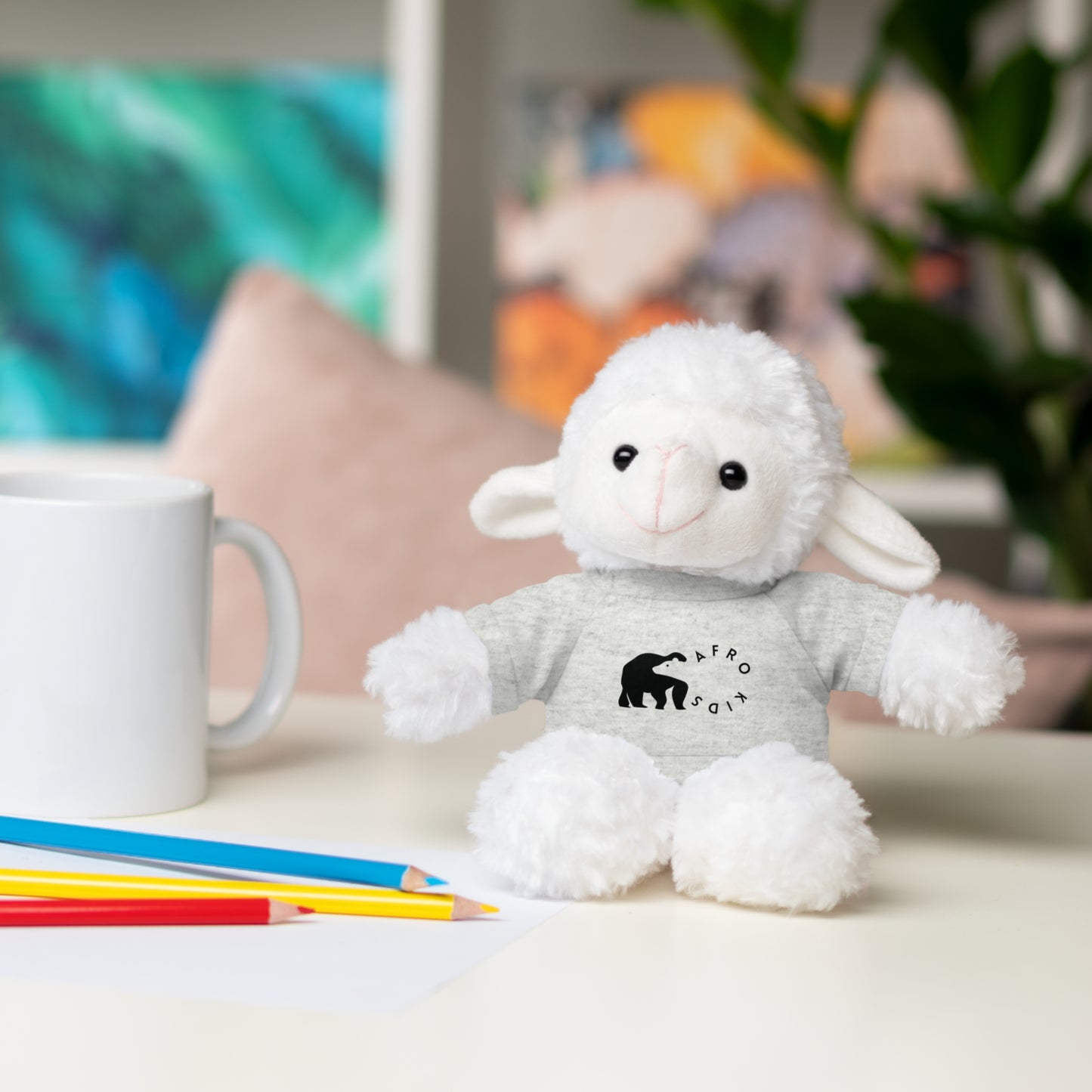 Afro Kids Stuffed Animal