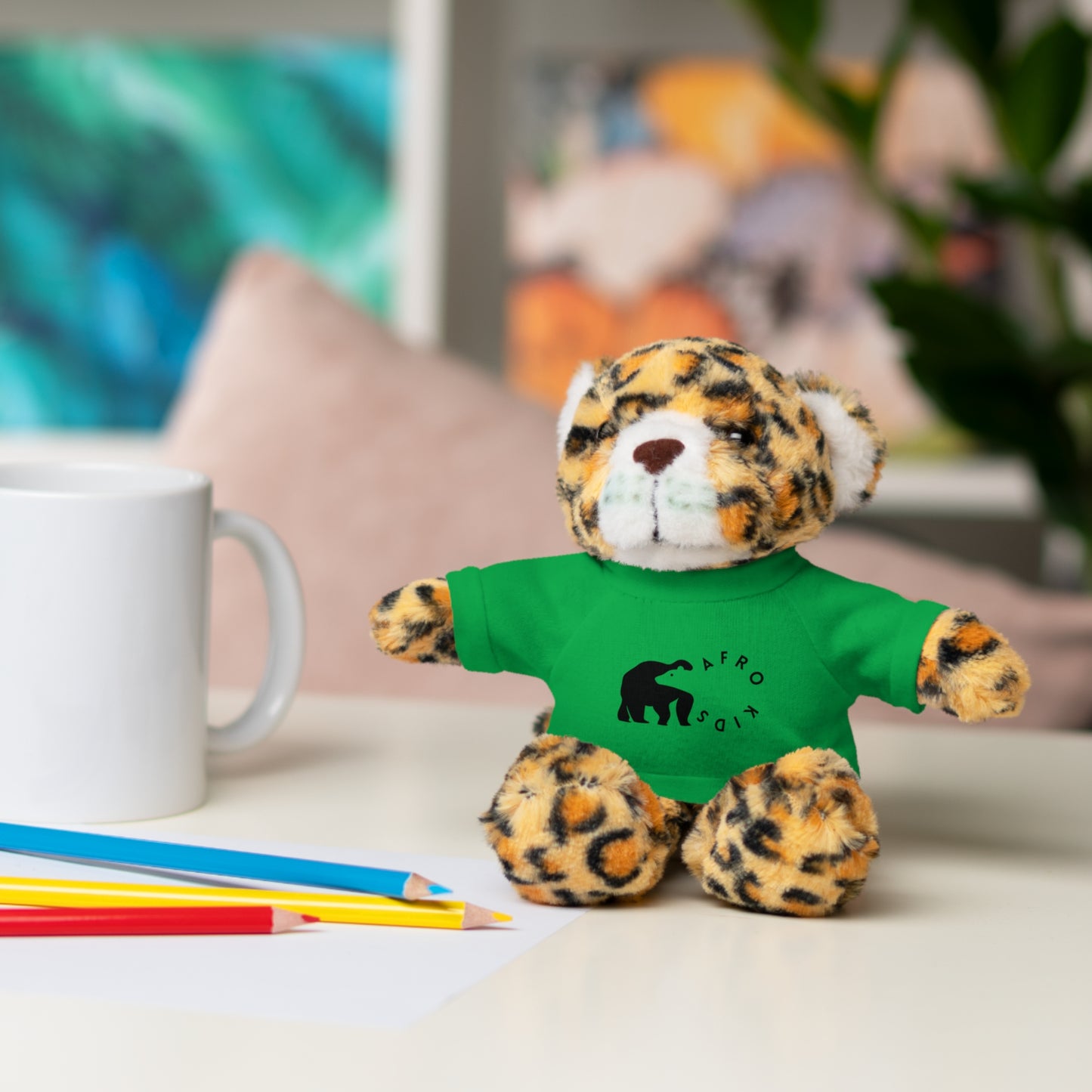 Afro Kids Stuffed Animal