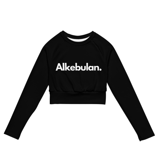 Alkebulan Swimsuit Long Sleeve Crop Top