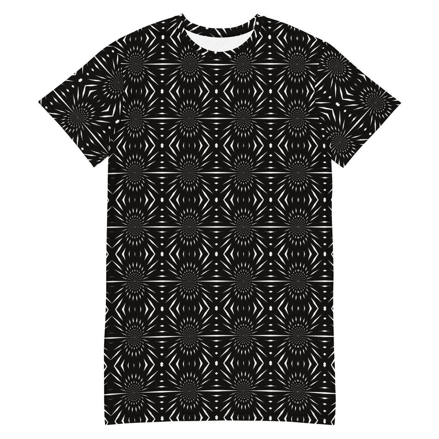 GeoLoom T-shirt Dress