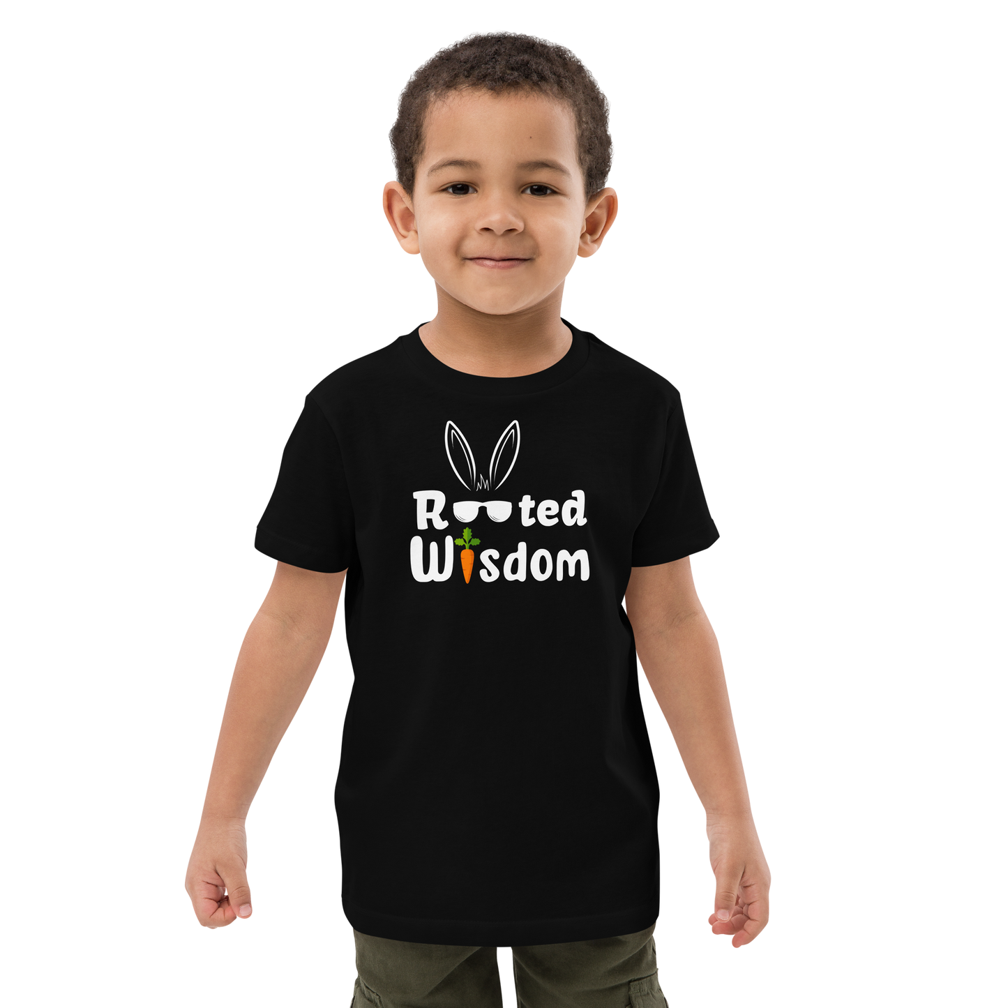 Rooted Wisdom Kids T-shirt (3y-14y)